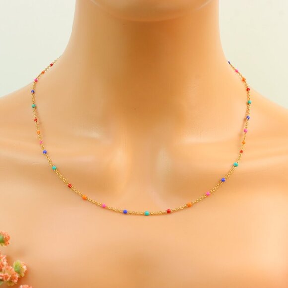 "New Beautiful Design Necklace Chain for Women/Girls, Gift, N732 - Picture 7 of 10